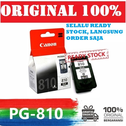 CARTRIDGE CANON 810 BLACK ORIGINAL - CATRIDGE CANON 810 PG-810