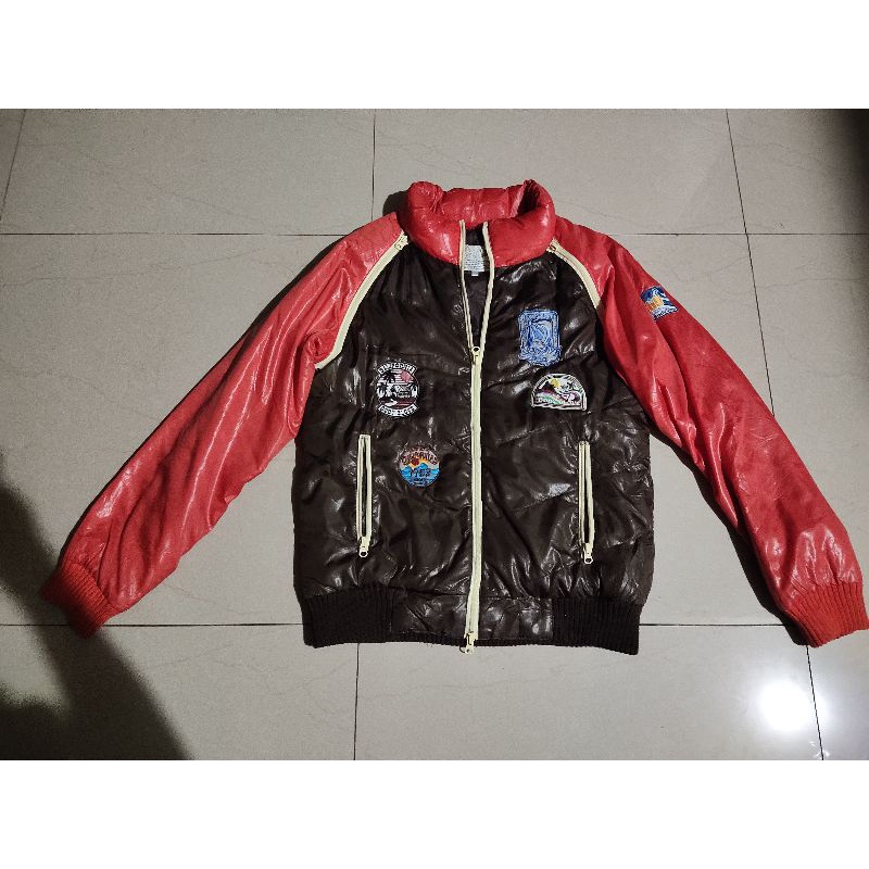 jaket bulang bisa jadi vest/rompi, body glove