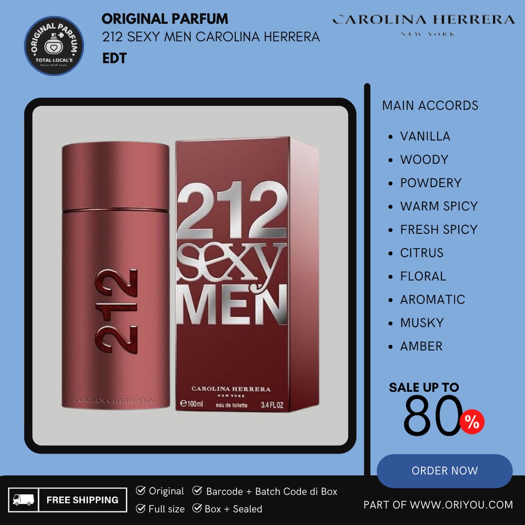 Carolina Herrera 212 Sexy Men