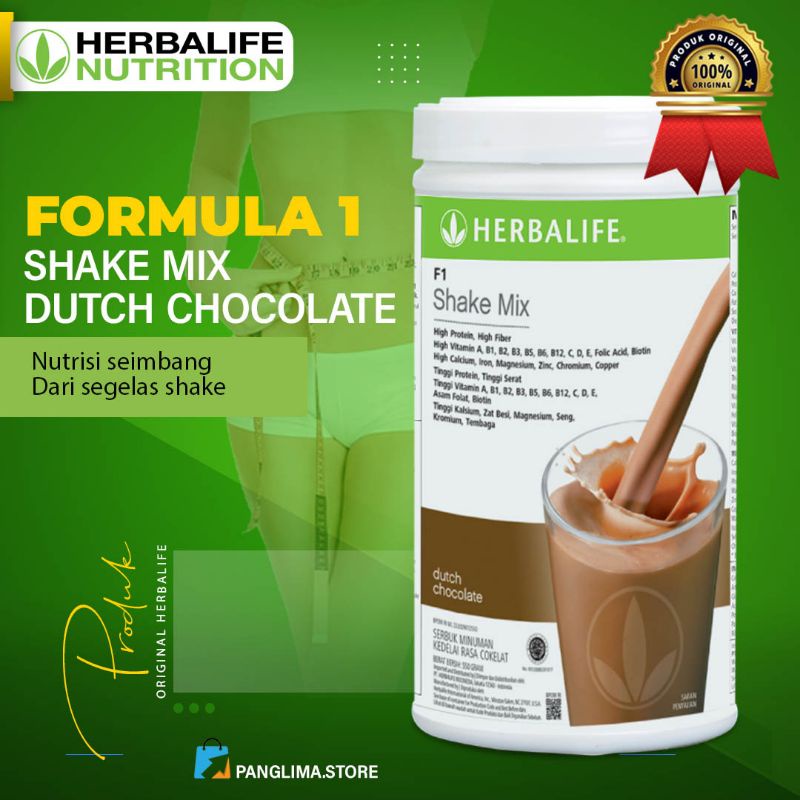 ❤️P5❤️[TERMURAH][BARCODE UTUH]SHAKE HERBALIFE/SHAKE COKLAT/HERBALIFE NUTRISI/MINUMAN NUTRISI/MINUMAN