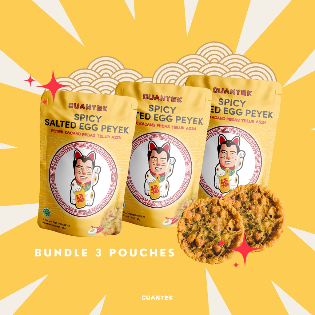 

Paket Bundling Cuanyek (Isi: 3 Pouch Net 85g Plus Extra Dus Packaging)