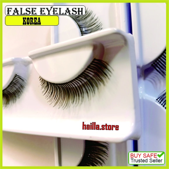 Fake Eyelash Bulu mata Palsu KOREA Natural Lembut Premium Bagus Murah Kualitas Export
