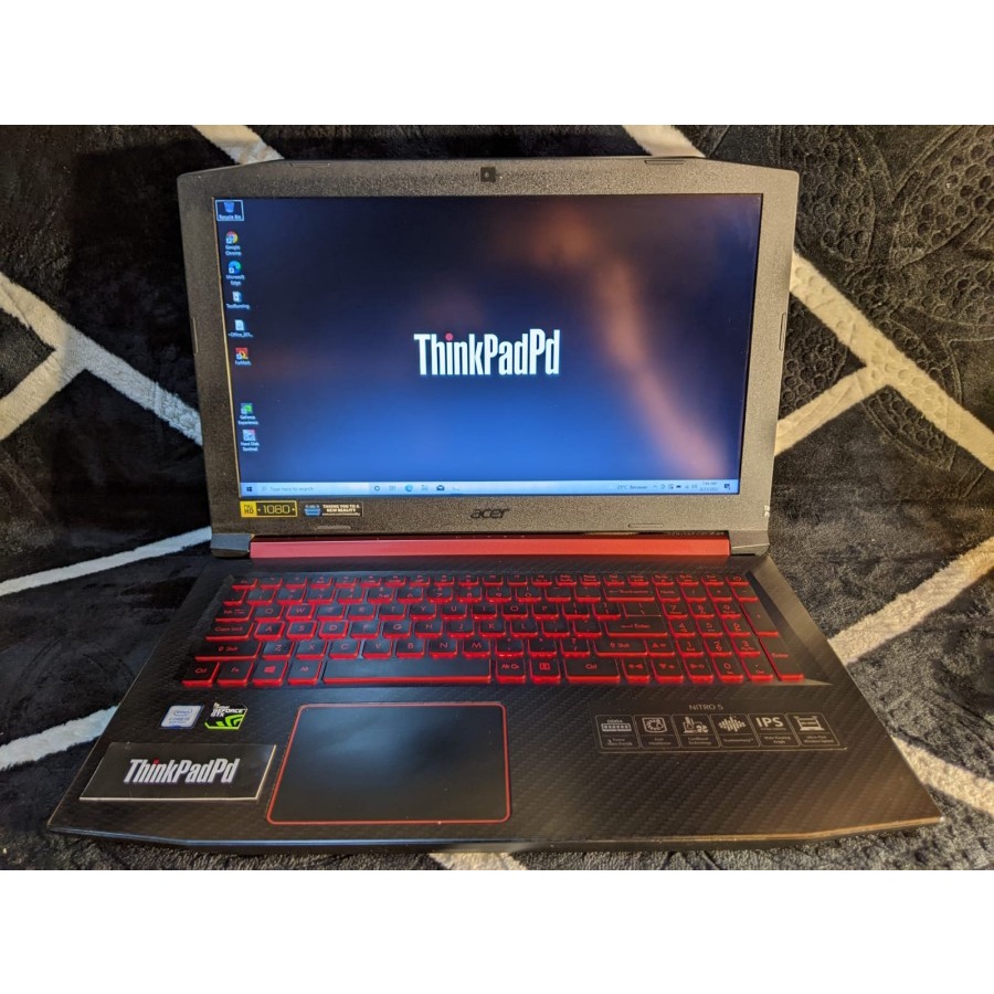 Laptop Gaming Acer Predator Nitro 5 Core i5 Gen 8 GTX 1050 Mulus