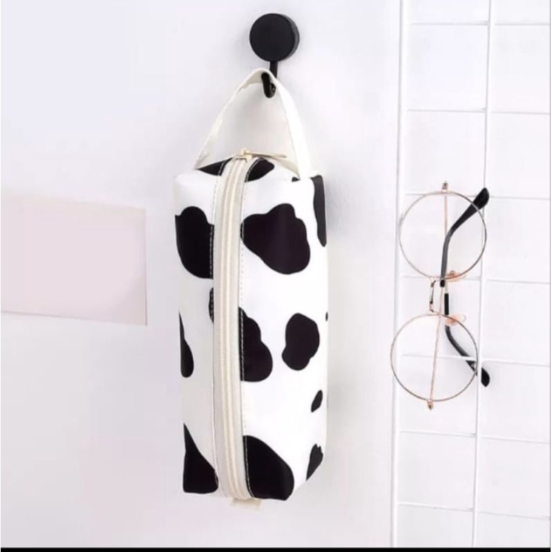 RaidStore93//Tas poch /tempat pensil motif sapi lucu