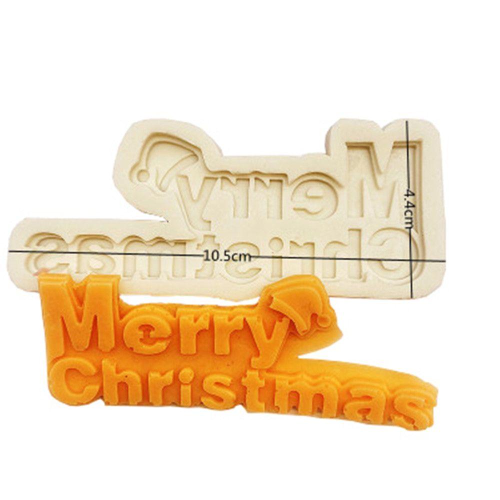 Preva Merry Christmas New DIY Natal h at Silica gel Cetakan Kue Kering Dekorasi Kue