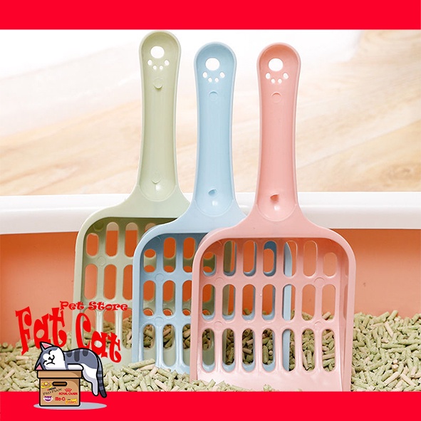 Serokan pasir kucing sekop skop scoop scope kucing pastel