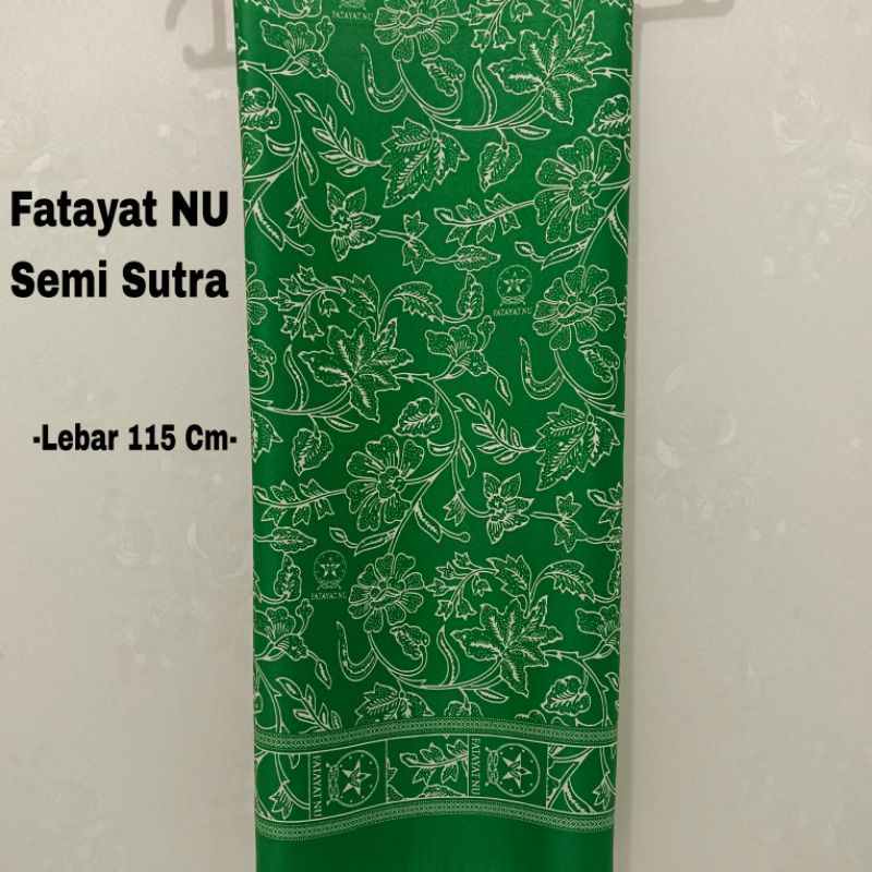 Batik Fatayat Semi Sutra / Batik Fatayat NU / Bahan Batik Fatayat Semi Sutra