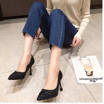 [ ORIGINAL IMPORT ] Sepatu Heels Wanita Korea Import Premium Quality SI187