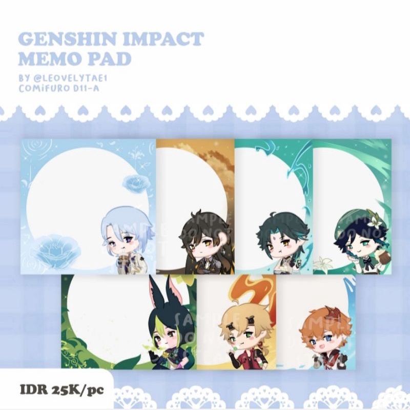 

Genshin Impact Memopad