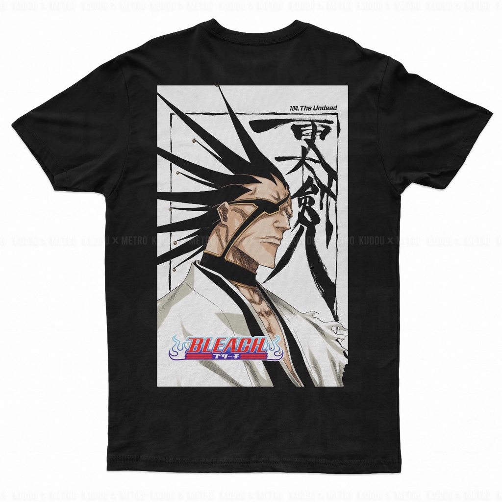 Tshirt Kenpachi Zaraki captain of the 11th Division Anime Manga Premium Unisex