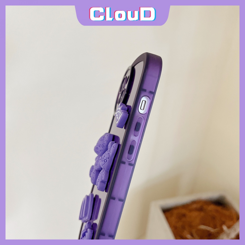 Soft Case TPU Motif Kartun Beruang 3D Untuk Realme C25 C15 C12 C31 C11 C35 C25s C25Y C20 C21Y C20A C11 2021 Realme 6i 5i 5s C3 C1 5i