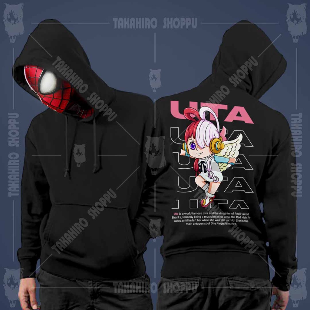 Hoodie Anime ONE PIECE Uta DTF all size