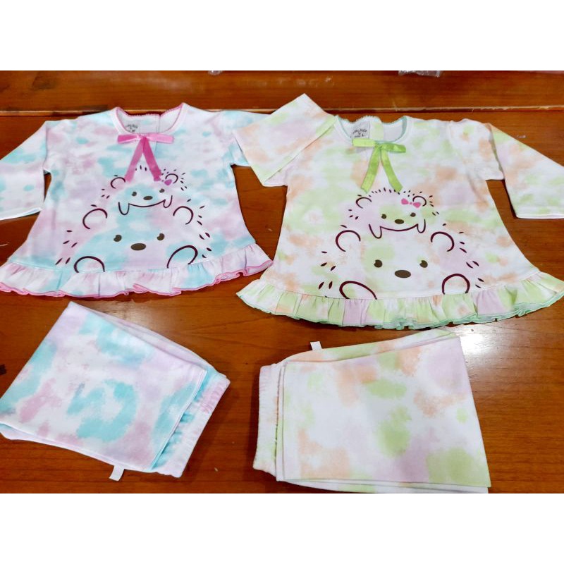 piyama chery house/ girls size M-L   2-4    5-7