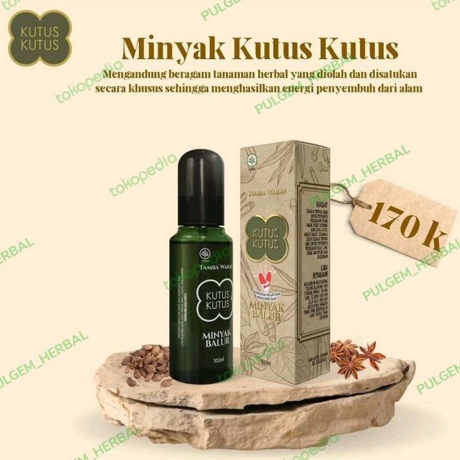 Dijamin 100% Original Minyak Kutus kutus Asli Bali