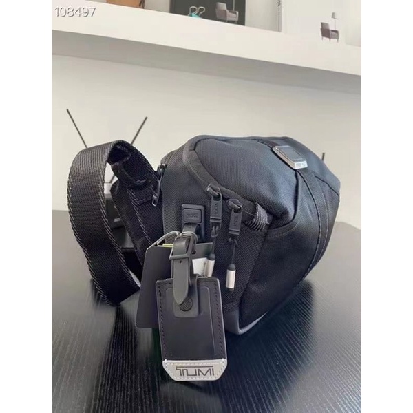 tas tumi alpha bravo esports pro crossbody branded mirror quality selempang hitam ballistic nylon