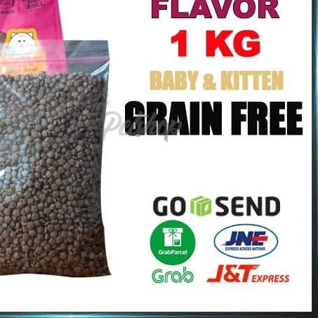 KITCHEN FLAVOR Kitten 1kg REPACK Makanan Kucing Kitchen Flavor