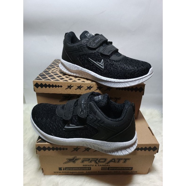 SEPATU PROATT PA VECRO TANGGUNG, SEPATU ANAK SEKOLAH SD KLS 1 SAMPAI KLS 6, SEPATU CASUAL COWOK DAN CEWEK ,SIZE 35 ,-38