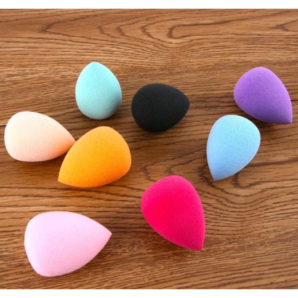 *galerybeautysemarang* Beauty Blender Tear Drop Egg Spons Make Up colorfull Sponge Telur Alat Kosmetik Spons Telor