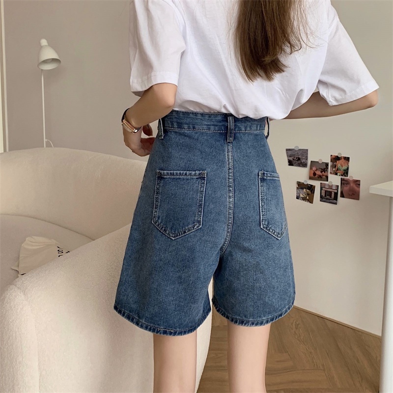 Celana jeans pendek wanita dewasa/Jeans longger celana kulot jeans pendek Celana hotpants jeans korean style