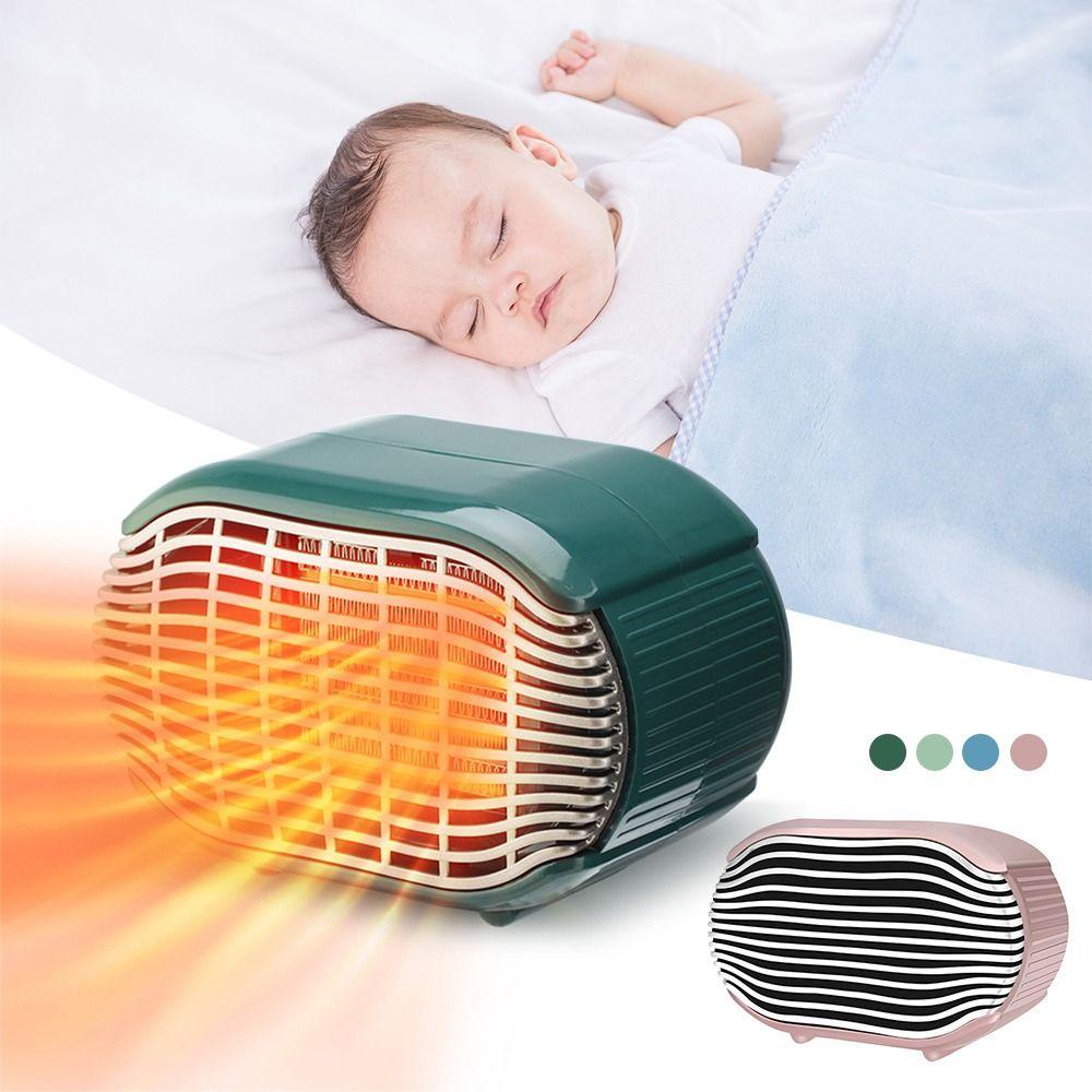 Populer Pemanas Listrik Mini Portable Fan Air Heater Winter Heating Warmer Penghangat Ruangan Rumah Kantor