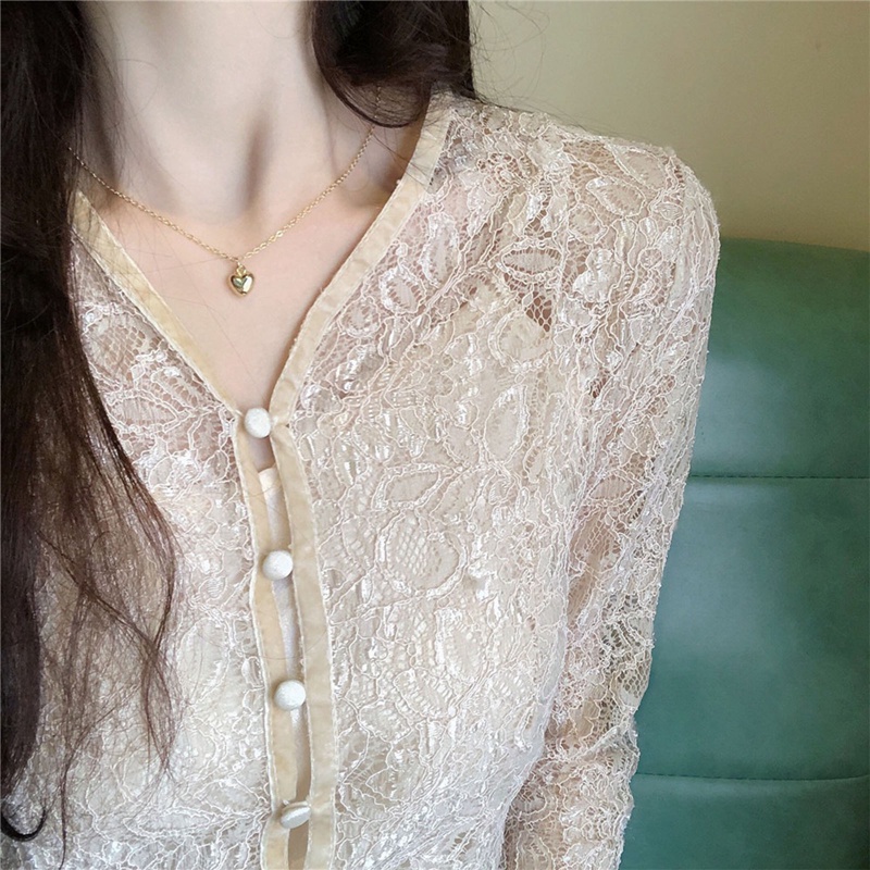 Kalung Rantai Klavikula Hypoallergenic Bentuk Hati Untuk Hadiah Ulang Tahun Wanita