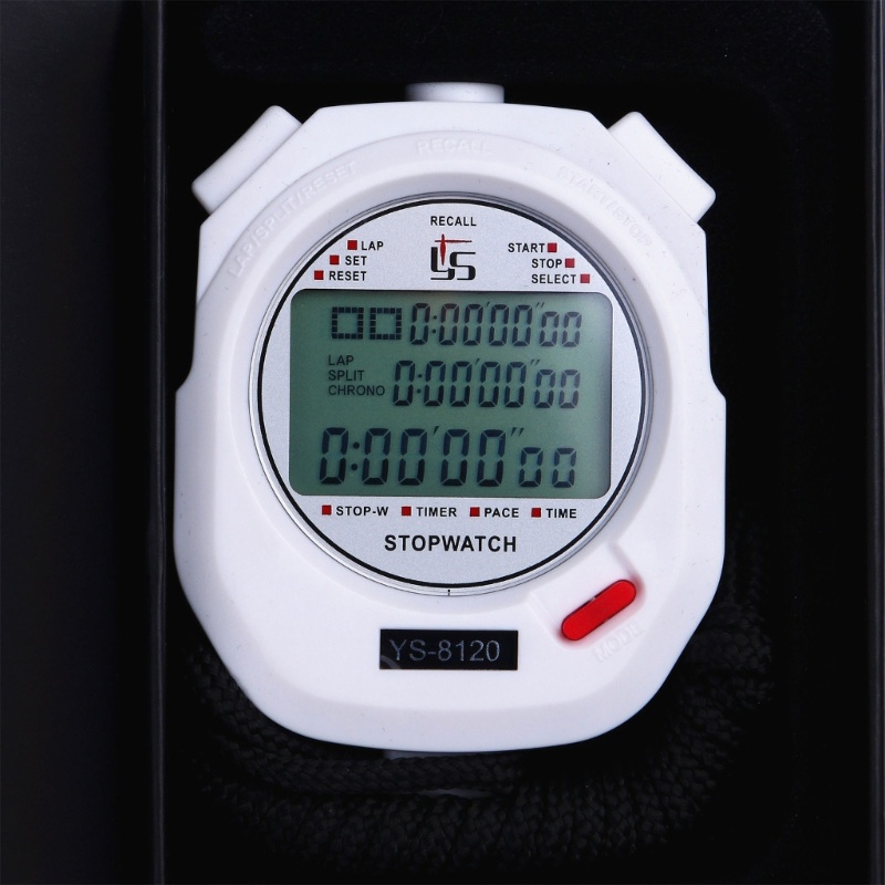 Zzz Stopwatch Timer Dengan Lanyard Untuk Pria / Wanita