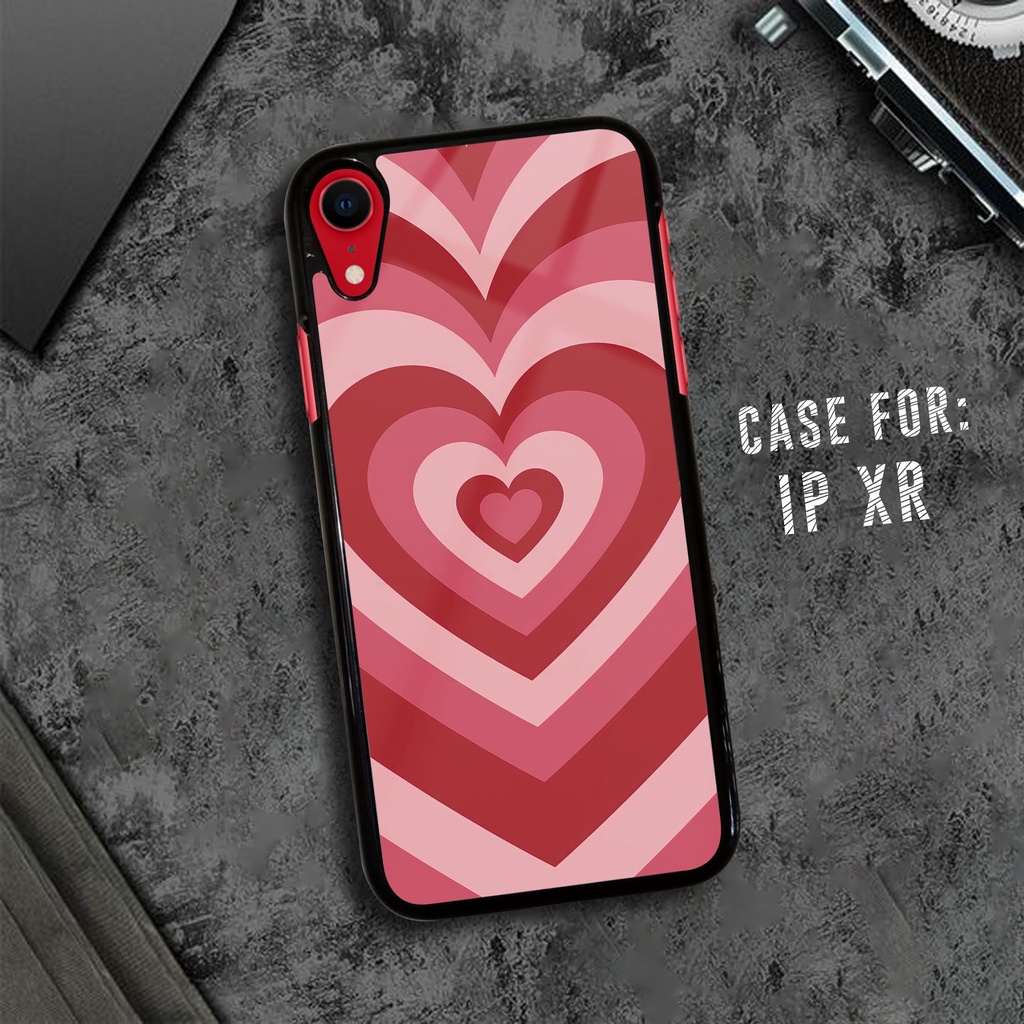 Case IPHONE XR  - Casing IPHONE XR Terbaru [ LOVE ] Silikon IPHONE XR - Case Hp IPHONE XR - Cassing 