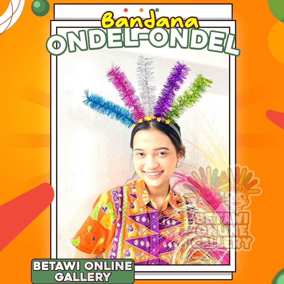 Bandana Ondel - Ondel / Bando Ondel - Ondel