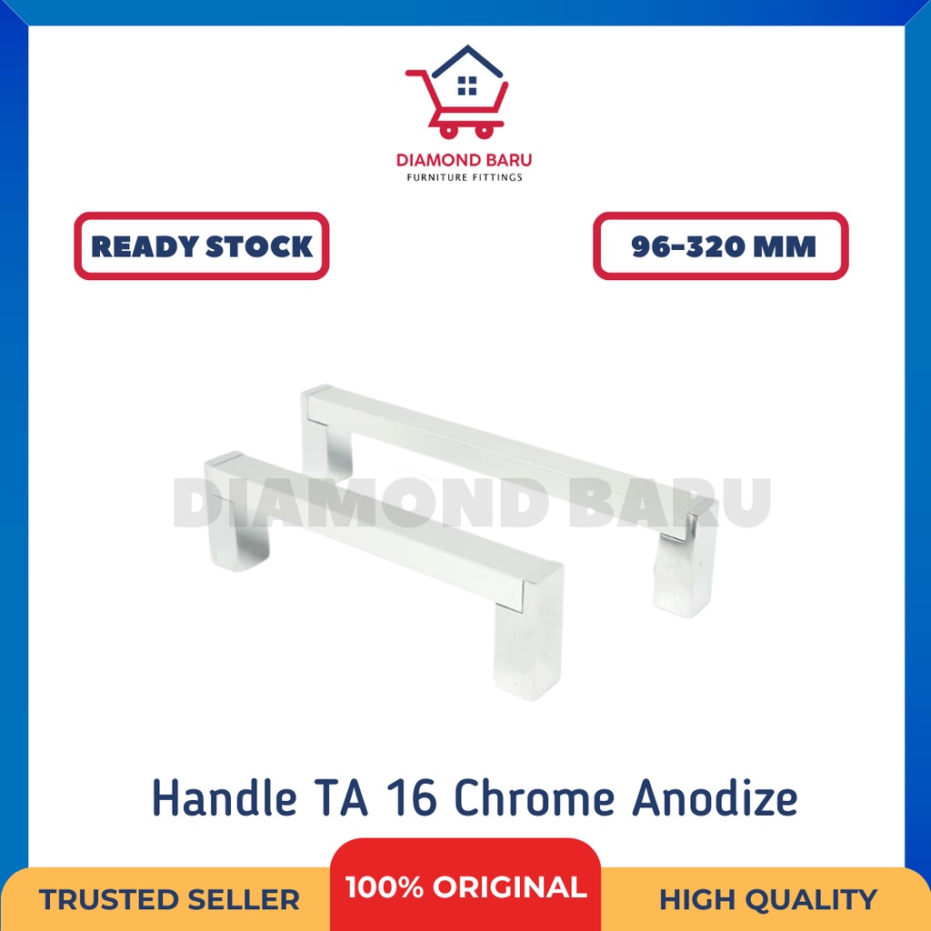 Jual Gagang Hendel Pintu Rumah Minimalis Handle Lemari Kabinet TA 16 ...