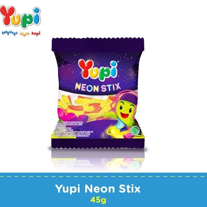 

Yupi Neon Stix 45gr ORIGINAL