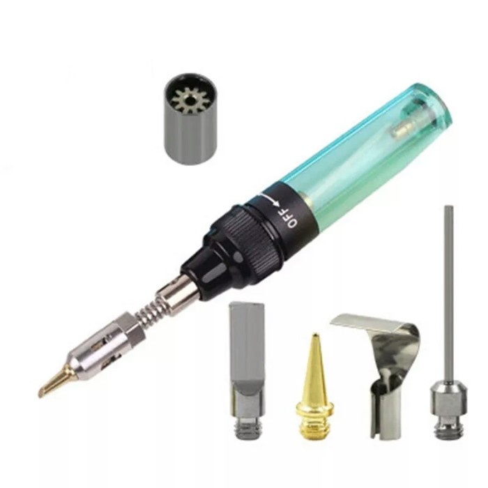 FMFIT Solder Gas Butane Portable Iron Pen pena soldering kit set