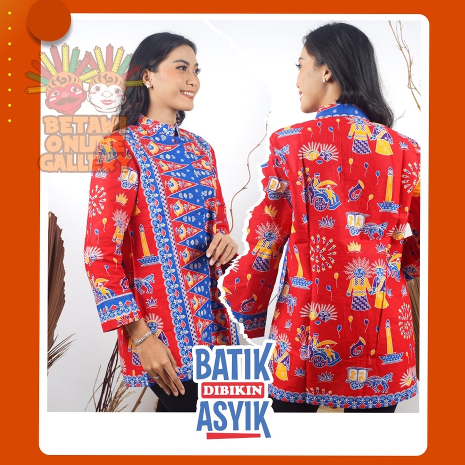 Kemeja Batik Betawi Wanita