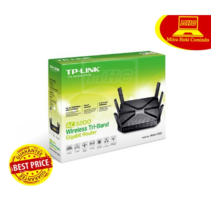 TP-Link Archer C3200 Dual Band Wireless Router