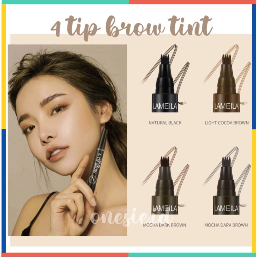 LAMEILA Eyebrow Waterproof Natural Pen Four-Claw Eye Brow Tint Tip Long Lasting LA068 784
