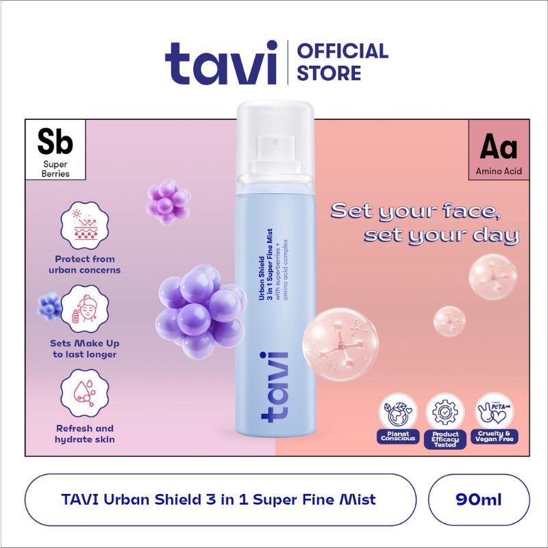 Tavi Urban Shield 3in1 Super Fine mist 90ML