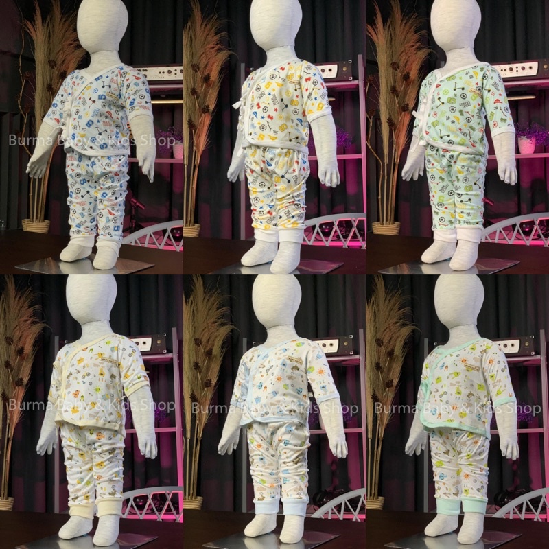 CHIYO BABY STELAN BAJU KIMONO + CELANA PANJANG 0-3 BULAN