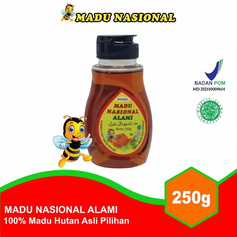 

Madu Nasional Alami 250 Gram ASLI Madu Sidr + Madu Hutan Kalimantan