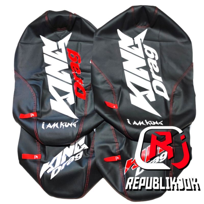 Kulit Jok Motor Kingdrag Jahit Semua Motor