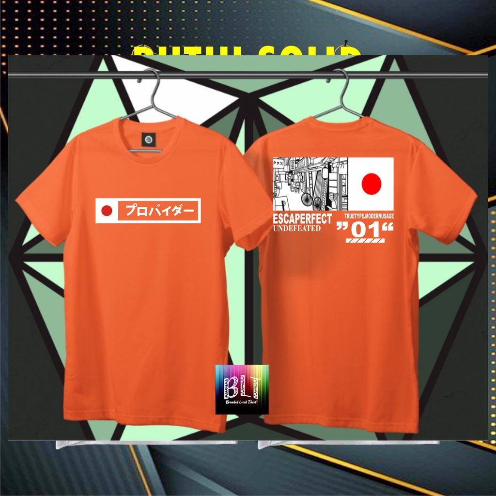 Terviral Kaos dtf Japan ESCAPERFERCT /KAOS EKSPRESI/KAOS Hooh Tenan  HITS/KAOS BANDUNG/KAOS MURAH/KAOS DISTRO