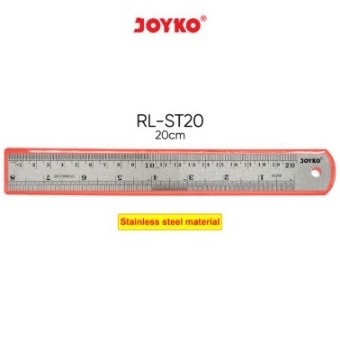 

Joyko RL-ST20 Penggaris Besi Stainless Steel Ruler