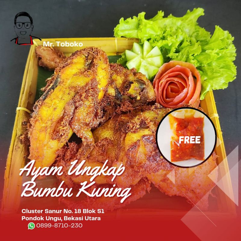 

ayam ungkap bumbu kuning frozen
