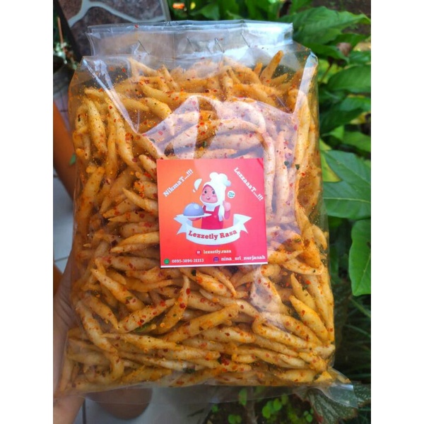 

Tiktuk Cikruh Lezzetly Rasa Khas Garut 500gr Pedas Daun Jeruk