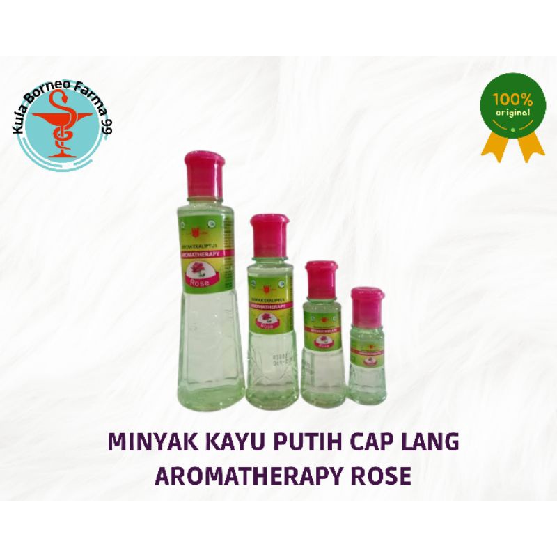 Cap Lang Minyak Kayu Putih Aromatherapy Rose