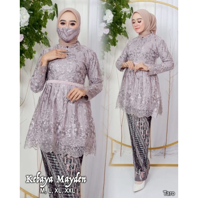 Set kebaya mayden//kebaya wisuda modern ad//kebaya set brismeid//kebaya pesta