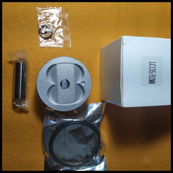 Piston Kit Vixion Lama Vixion New 62 Mm Pin 14 Asli Malaysia