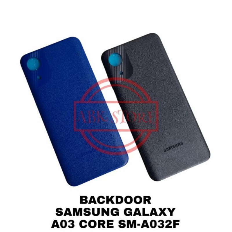 BACKDOOR BACK DOOR BACK COVER KESING CASING HOUSING SAMSUNG GALAXY A03 CORE A032F TUTUP BELAKANG ORIGINAL