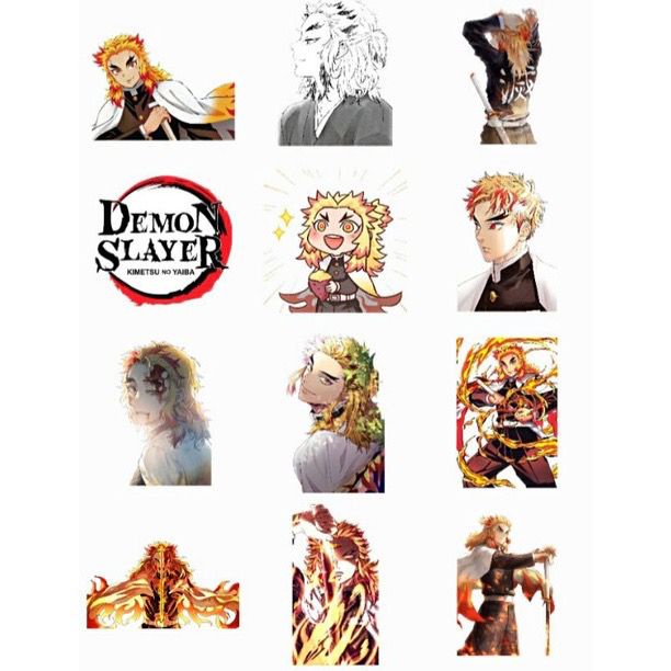 

STIKER KYOJURO RENGOKU 35 PCS