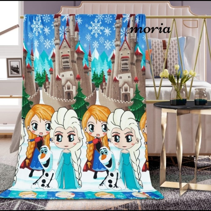 Selimut Dewasa Selimut Bulu Karakter 150x200 - No. 19(T8B4) IMPORT PREMIUM Selimut Bulu Dewasa GRATI