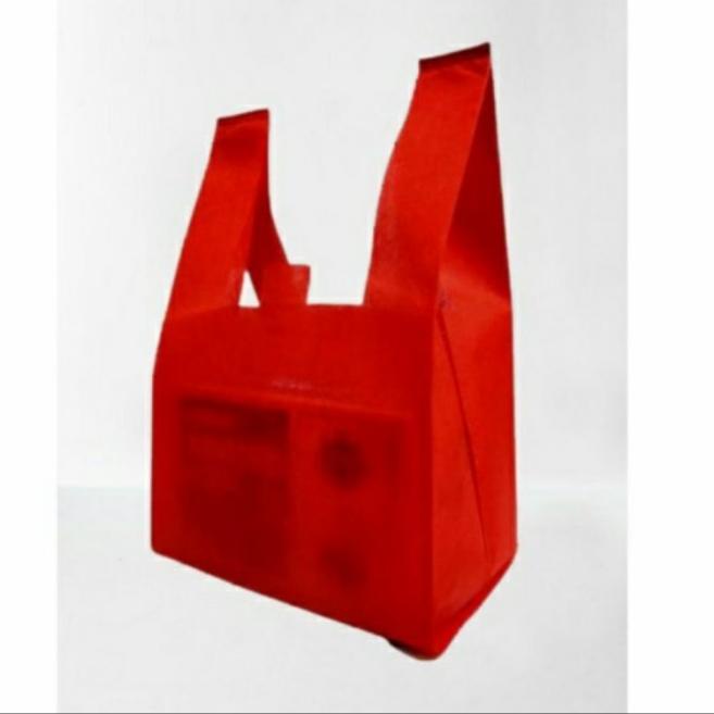 

Tas belanjaan kresek ramah lingkungan kresek kain tas kain 36x55x15 - hijau muda