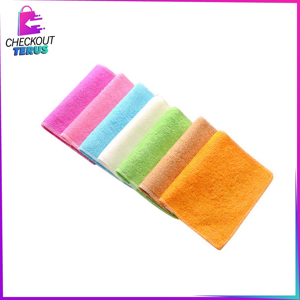 CT C100 Kain Lap Microfiber Kain Handuk Towel Kain Lap Dapur Serbaguna Kain Lap Piring Kain Lap Serbet